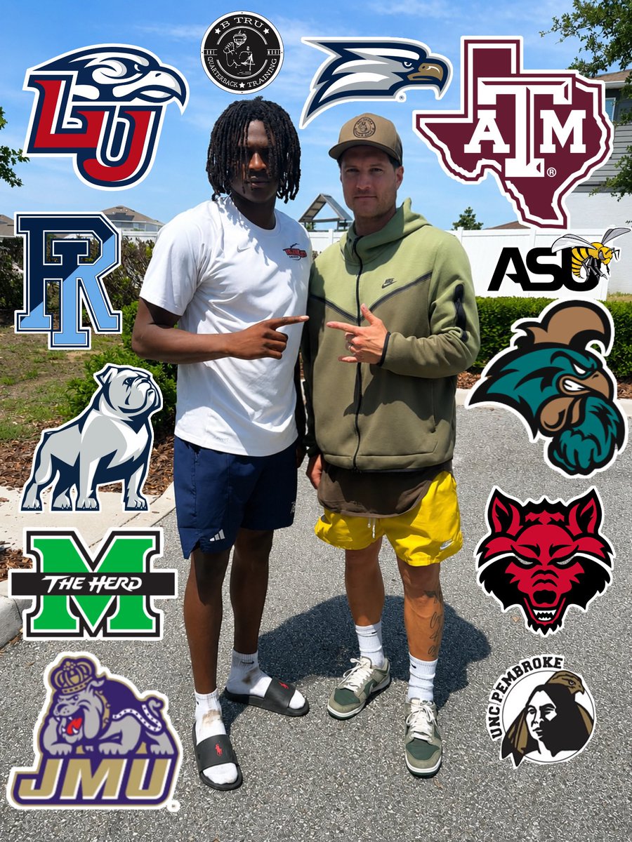 baylintrujillo's tweet photo. 🚨🚨QB TRAINEE OFFER🚨🚨

3⭐️ 2027 QB Trainee: @TerranceLewis_ (Vanguard HS) has received his 11th D1 OFFER today from JAMES MADISON Univeristy (JMU)‼️S/O to my guys @coach_bnapier @aaronpflugrad

OFFERS: JMU, Alabama State, Liberty, Texas A&M, Coastal Carolina, Marshall, Arkansas state, Georgia southern, Samford, Rhode Island, UNC Pembroke‼️#BTruQBTraining 🔘