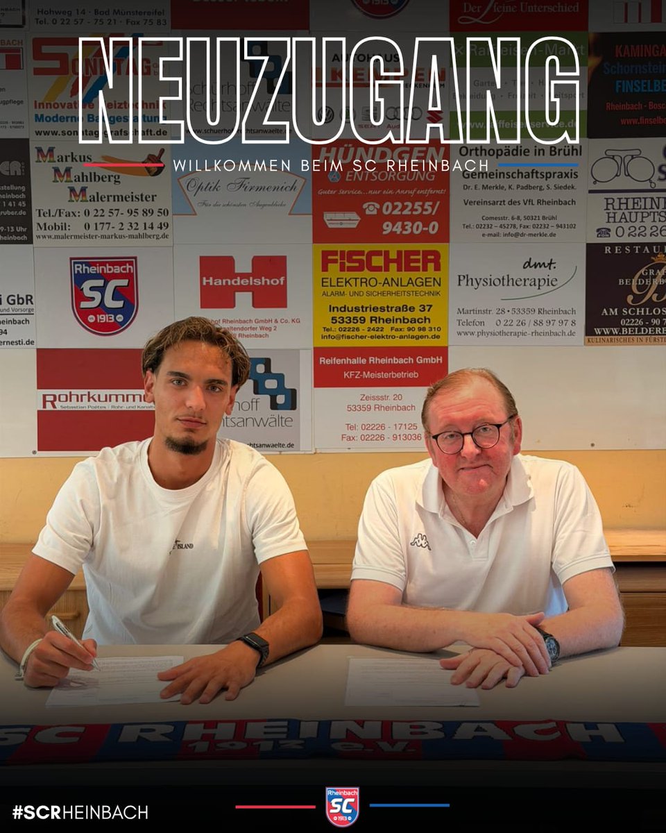 SCRheinbach's tweet photo. ERSTE: Neuzugang Selim Caliskanoglu | Willkommen beim SC Rheinbach 1913 e.V. https://t.co/PxoCHbF9ri via @SCRheinbach https://t.co/e57LQrbpJF