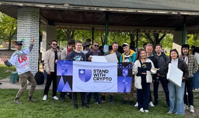StandWCrypto_CA's tweet photo. 🇨🇦 Can you spot your crypto crew?

Twelve cities. One global pizza party.

Thank you to our community members across Vancouver, Calgary, Edmonton, Kelowna, Nanaimo, Winnipeg, Hamilton, Waterloo, Toronto, Ottawa, Montreal, and Halifax.

From coast to coast, builders and advocates came together to mark Bitcoin Pizza Day - the anniversary of the first real-world Bitcoin transaction.

A huge shoutout to @Pizza_DAO, each city lead, and everyone who showed up. Keep building!

Catch the recap livestream: https://t.co/wigIA1u5LM