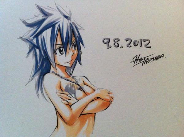 hoshinokioku_'s tweet photo. Fun fact!

Mashima has actually drawn some of the characters as the opposite gender!

#FairyTail https://t.co/DIM7IfDoTC