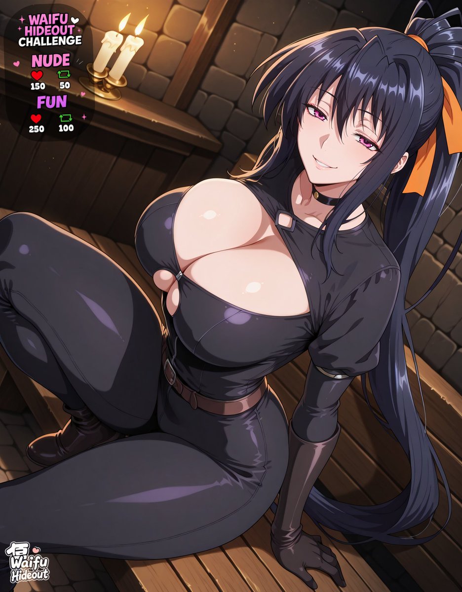 WaifuHideout's tweet photo. Akeno Himejima Challenge ❤️
Let's go, if you dare

#akenohimejima #highschooldxd https://t.co/qD5wWgcrBw