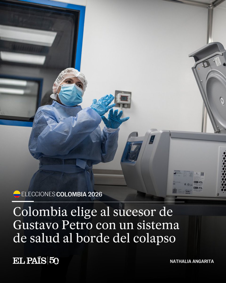 elpais_america's tweet photo. Las encuestas indican que la salud se ha convertido en la principal preocupación de los votantes colombianos. El sistema está al borde del colapso y ningún candidato niega la gravedad de la crisis. El enfrentamiento político se enfoca en las causas https://t.co/x6h5rRGSkE https://t.co/e5HXGTTjqw