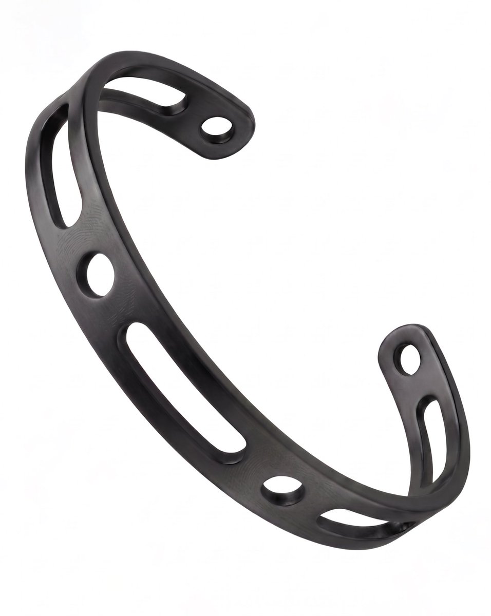 dsuntitled's tweet photo. Void Bracelet Silver + Black https://t.co/NTCvY01knN