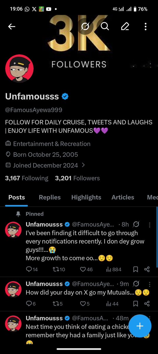 Unfamousss tweet media