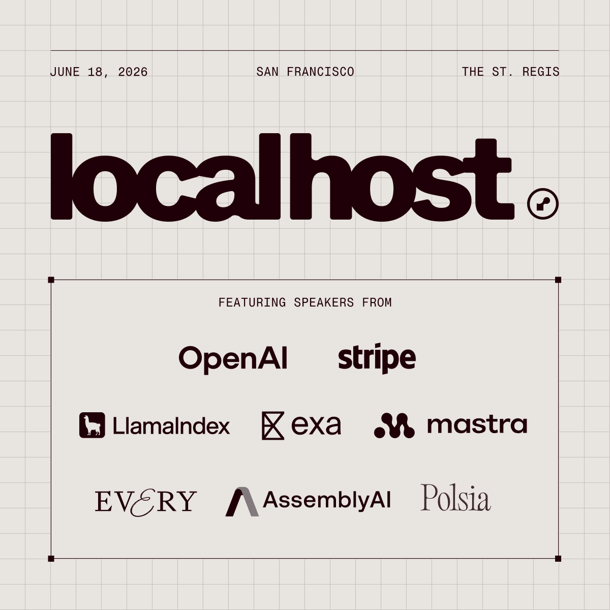 render's tweet photo. TGIF 🙌 and thank god it's almost localhost.

Render's first dev conference is June 18, SF. Speakers from @OpenAI , @stripe , @llama_index  &amp; more. Workshops, talks, happy hour.

3 weeks left to secure your spot → https://t.co/W2uX5teLnr https://t.co/FLSOZRmWKF