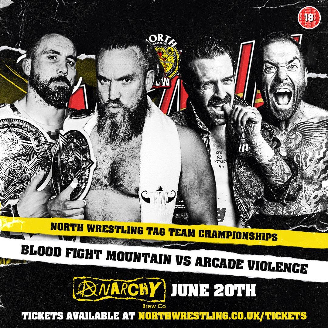 InsaneChampWres's tweet photo. INTER-PROMOTIONAL TAG TITLE DEFENCES FOR THE WEEKENDER

Both sets of Championships will be up for grabs,  could they swap promotions on June 20th or June 21st?

NCL Night 1 - NORTH Tag Titles https://t.co/f2iH9Jksgx

GLA Night 2 - ICW World Tag Titles
https://t.co/SyDrIzmX2K https://t.co/JDfAhV3qFf