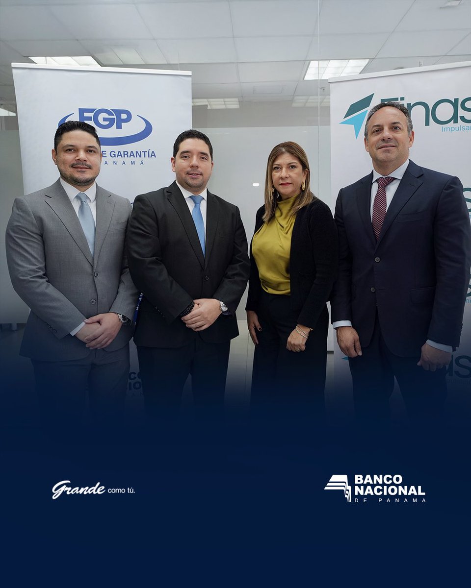banconalpa's tweet photo. Financiera Nata se sumó al Fondo de Garantía de Panamá, iniciativa impulsada por Banconal que promueve un acceso más inclusivo al financiamiento para las mipymes y sectores productivos del país.
Esta adhesión fortalece una visión compartida de desarrollo sostenible, generación de oportunidades y crecimiento económico con impacto positivo para Panamá.