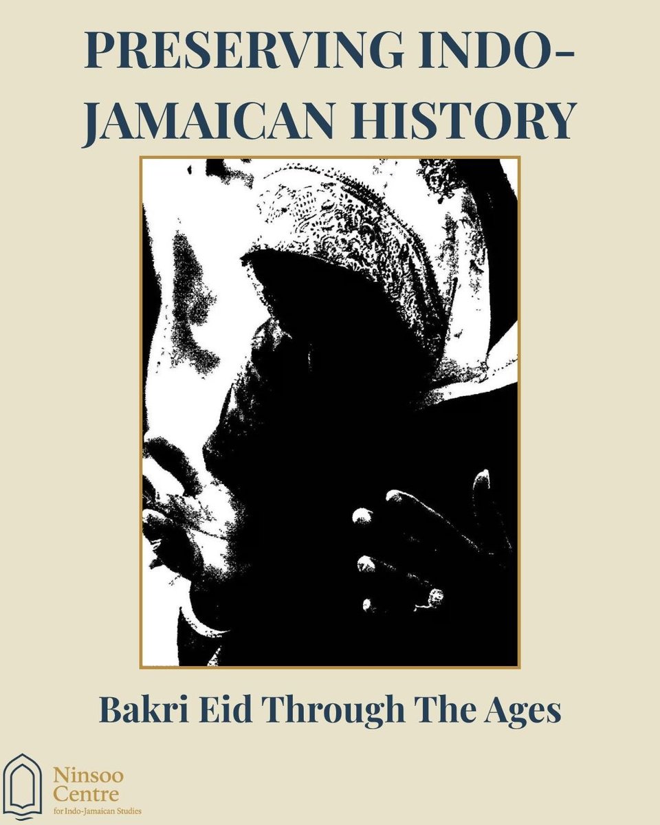 ninsoocentre's tweet photo. As Jamaica observes Eid ul-Adha, archives remind us that Muslim life has long formed part of the island’s social fabric.
From namaz in Kingston to Qurbani in Westmoreland, these moments reflect generations of faith, sacrifice, and belonging.
🌙✨
#EidMubarak #IndoJamaican https://t.co/XnEBOrU3BJ