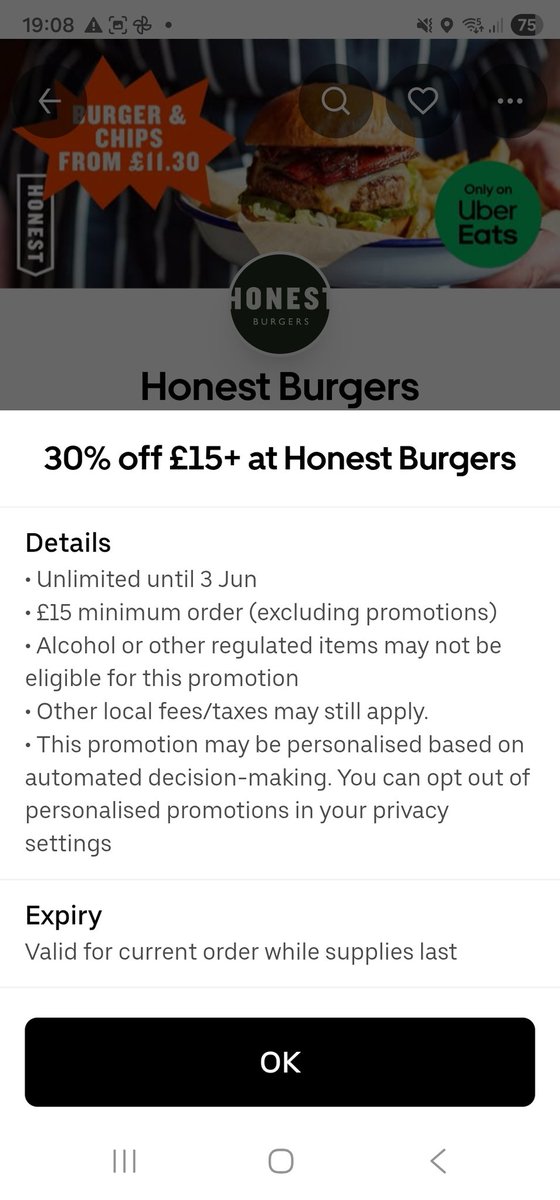 Cameron___C_'s tweet photo. @UberUKI_Support please can you tell me why this promo is disappearing when I get to the checkout? https://t.co/0ipuM23REU
