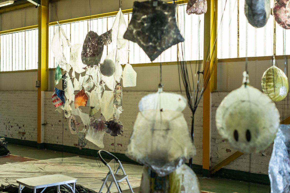 hiddendoorarts's tweet photo. Just 5 days until we open, and art is popping up in every corner of The Paper Factory! 

We'll be on site all weekend if you have some spare time and fancy popping by to help out... 

Details: https://t.co/uLKD9TYV1Y

#HiddenDoorFestival https://t.co/Iq2cvjWIWO