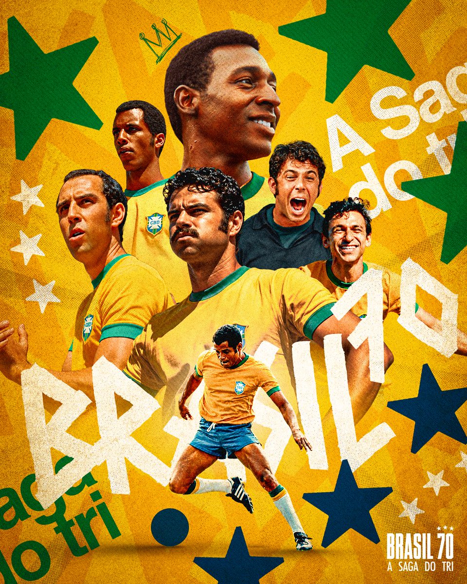 NetflixBrasil's tweet photo. O MAIOR TIME DE TODOS OS TEMPOS COM O MELHOR JOGADOR DE TODOS OS TEMPOS. ⚽️🏆✨

🎨: @DonElece https://t.co/WT0UkDdjc9