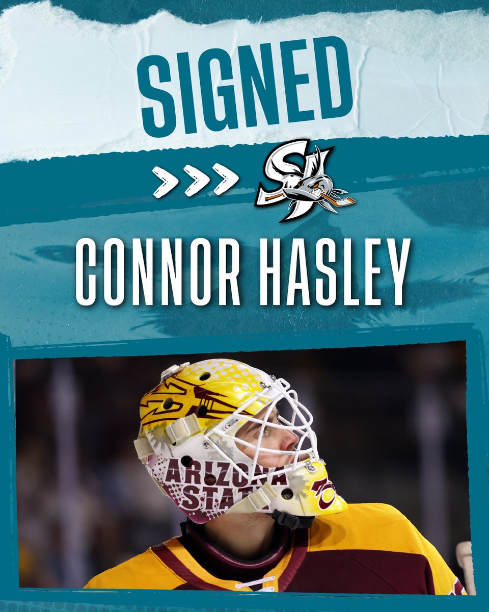 sjbarracuda's tweet photo. Adding to the squad 💪 Welcome to San Jose, Connor Hasley!

More: https://t.co/v0Mi5ARDfL https://t.co/FJABdVO7sA