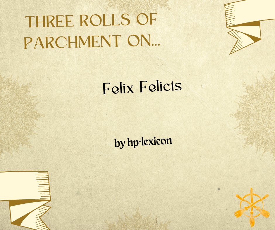 threebroompod's tweet photo. For our next episode , we'll be diving into Felix Felicis. Here is our recommended reading.

Links to all essays: https://t.co/rzbl1ztN6Q https://t.co/p4N3WMyxVs