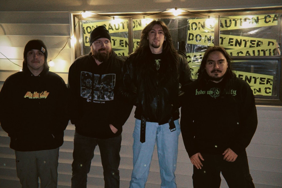 csquaredmm2's tweet photo. CURSED AWAKENING dive into regret, despair, and self-destruction on their powerful new single “Engulfing Void,” taken from the upcoming concept album Path Of A Soul. Stream the track now: https://t.co/S5cCz02ped https://t.co/VeVVBHujwp