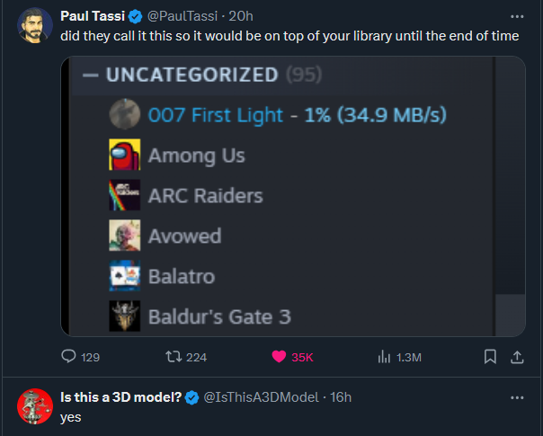 JoshQuake's tweet photo. @PaulTassi Answered in my timeline https://t.co/w1LSFagIBI