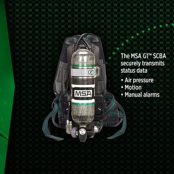 ABCFireSafetyMB's tweet photo. The newest addition to the MSA G1™ SCBA platform,  API will allow G1™ SCBA data to be securely shared with your department’s approved choice of incident command partner via MSA FireGrid™. Read more to learn how this will enhance your real-time monitoring capabilities. https://t.co/ZRSZnGVtYE
