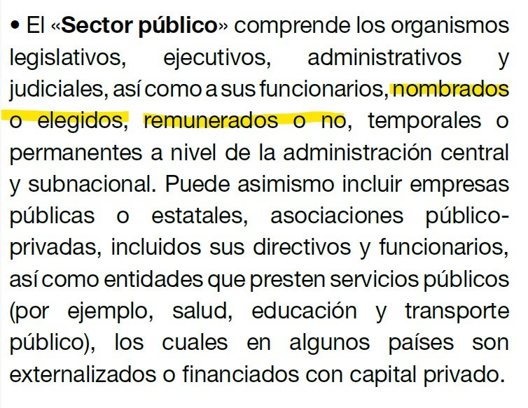 LuisMatonte's tweet photo. Parece que solo queremos cumplir las normas de la OCDE cuando nos convienen.
La OCDE reconoce que la integridad del sector público comprende a "nombrados o elegidos, remunerados o no" https://t.co/u9qszqStEi