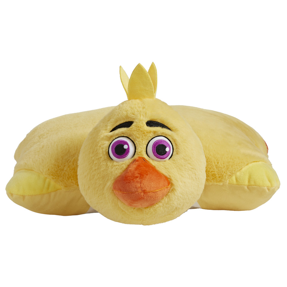 JonnyBlox's tweet photo. An official Chica Pillow Pet has been released!

(Via: OGPillowPets)
#fnaf #fivenightsatfreddys https://t.co/BF7jfZhvgi