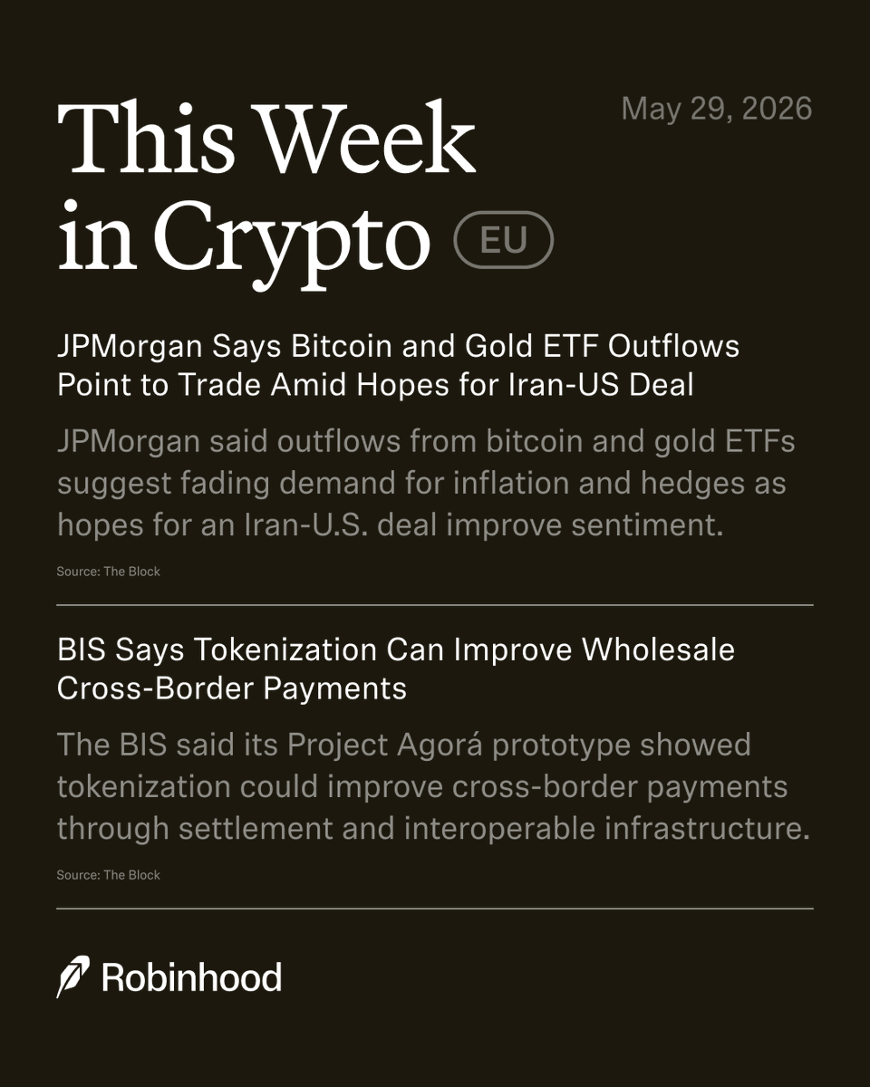 RobinhoodApp_EU's tweet photo. One last week of May. #ThisWeekInCrypto https://t.co/y2XhroZNc8
