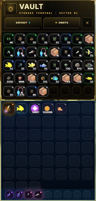Orblox_io's tweet photo. New Inventory + Hotbar just dropped! 9 slots now + fresh UI. No more cluttered bags during intense fishing sessions.

This update makes the $100 Fishamon Tournament even smoother. Thoughts? #Orblox” https://t.co/LxpxgiObkD