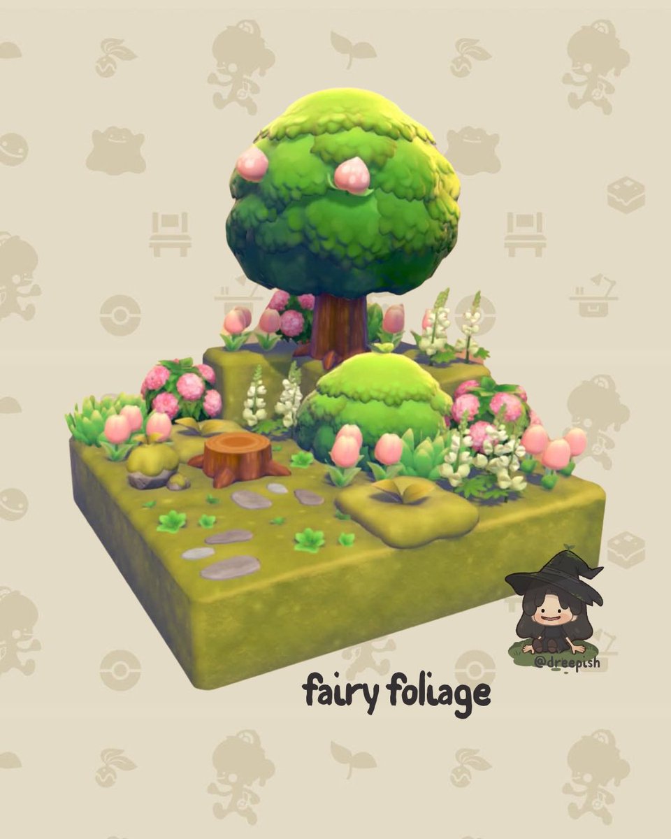 dreepish's tweet photo. fairy foliage in pokopia 🌿🌱🤍

#pokopia #pokopiainspo #pokopiafoliage https://t.co/FRUJ5EKnLU