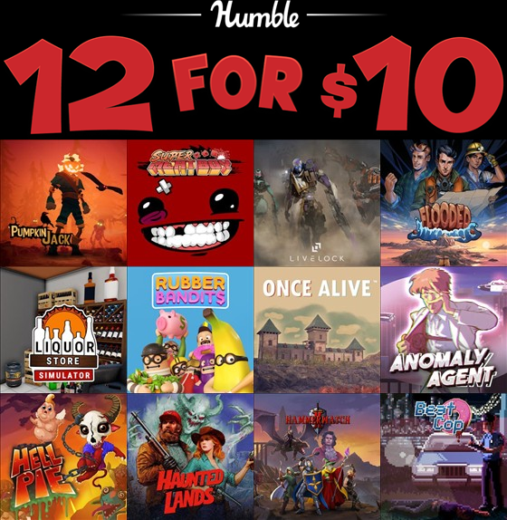 fixitfixitfixit's tweet photo. Get the new Humble 12 for $10 Bundle Bundle - Bundle Ends: 6/20/2026 1:00:00 AM
https://t.co/G447Ujl2D5
Pay at least $10 to unlock everything.
#humblebundle #games #bundle #deals #pcgaming #game #charity #gaming https://t.co/t39WH23OMl