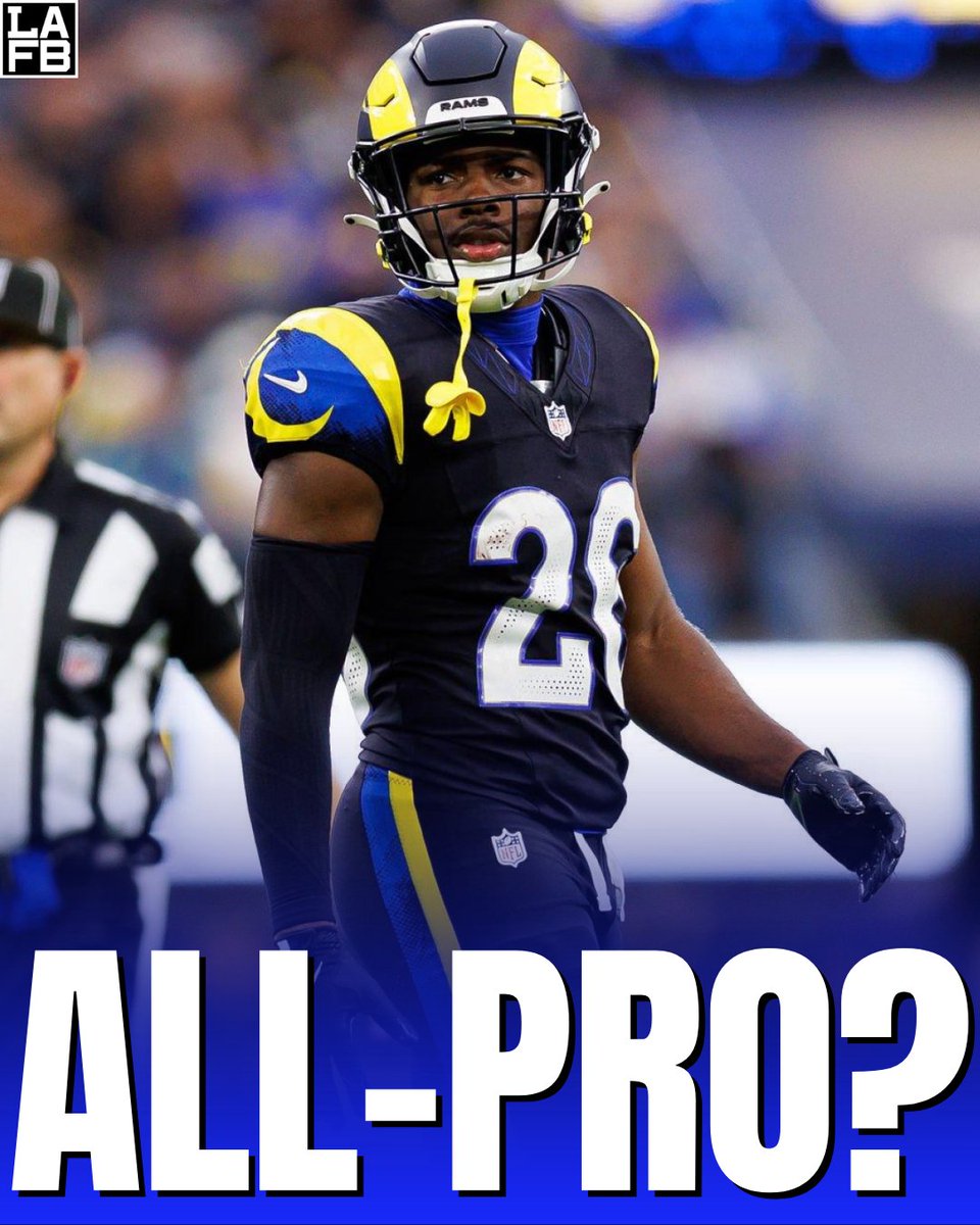LAFBNetwork's tweet photo. Kam Kinchens' All-Pro breakout Season?

PFF's @Bradley_Locker named Kinchens one of 10 NFL players who could earn their FIRST All-Pro selection in 2026.

Is Kinchens the most underrated player on the Rams? https://t.co/P3czUPC25r