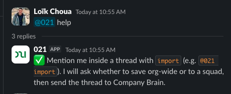 arielmathov's tweet photo. Day 315 of #buildinpublic while rehearsing our pitch for Tech Week in NY, the team is shipping faster and better than ever. Today, in production:

a) Slack integration in 021: ask whatever you want to know, or whatever you want to ship.

b) Company brain graph: a persistent context layer for the entire team, continuously updated not only with docs, but also with new activities, feedback, agents, and more.

Let’s go!