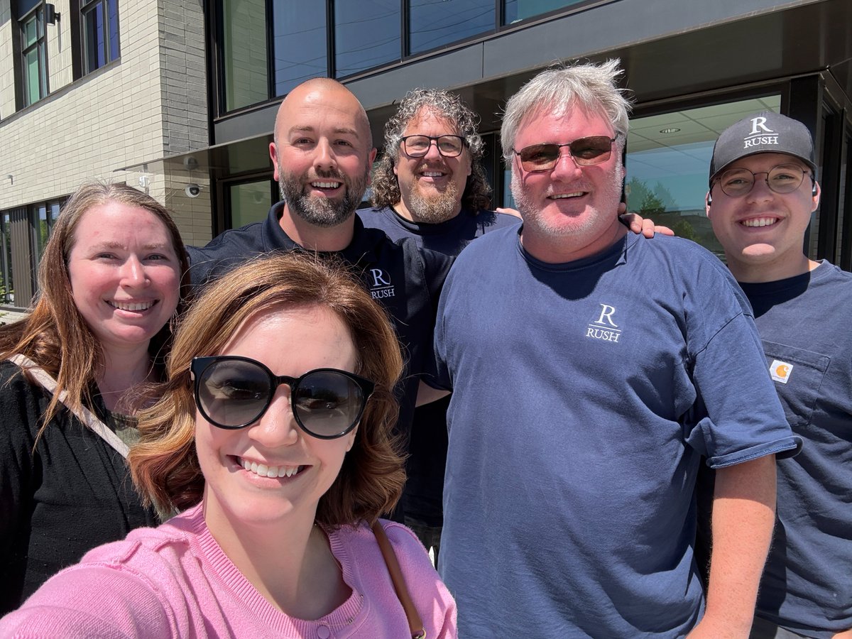 RushCompanies's tweet photo. Rush Properties spent some time at Allenmore MOB this week. 

We’re excited to both manage the property built by our Rush Commercial Construction team and deepen our partnership with @MultiCareHealth as their new pediatric therapy clinic moves closer to opening later this year. https://t.co/ySP3SiolY2