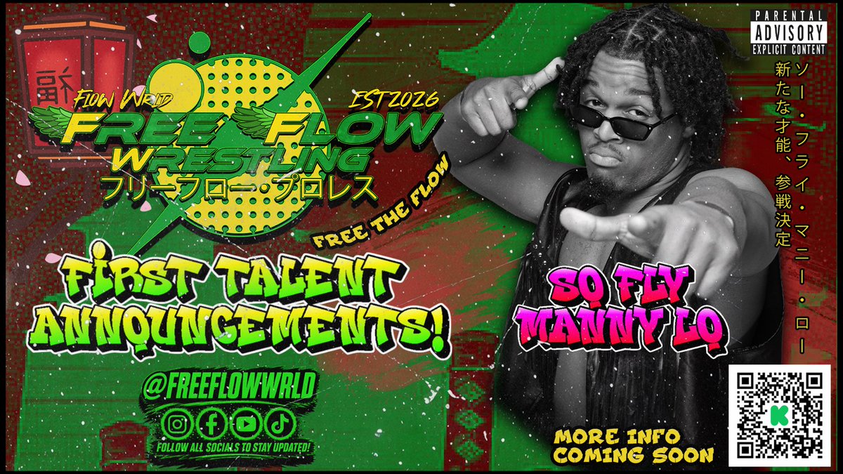 FreeFlowWRLD's tweet photo. So far it’s lookin like we’re gonna be stacked!

#indiewrestlling #supportindiewrestling #trending #viral #tiktok #freeflowwrld

⬇️⬇️⬇️Follow Flow WRLD Everywhere!
@KozonePro @soflymannylo @HandsomeDevilDH @theamandakiss @bkwestbrookpro 

https://t.co/KVJu8dgE7S https://t.co/NVU2YoBUK8