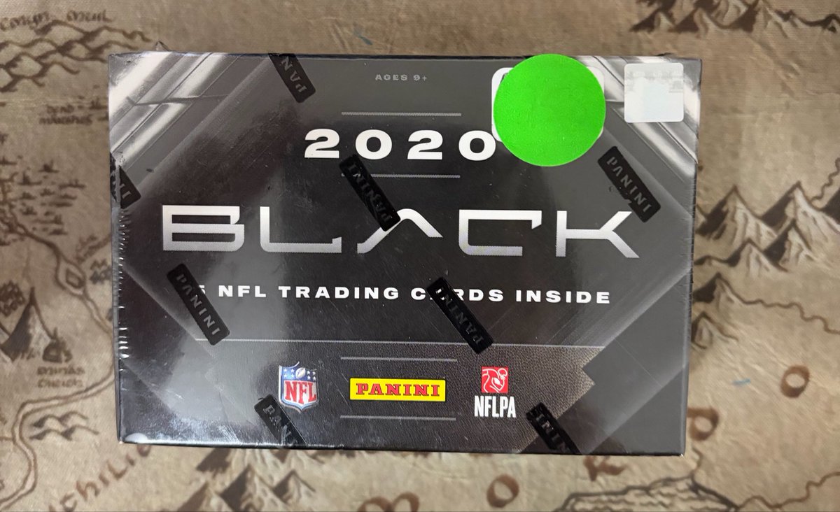 BurghToBay's tweet photo. 2020 Panini Black Hobby Sealed

$750 FF shipped 

RTs Appreciated https://t.co/8vZPodBxNY