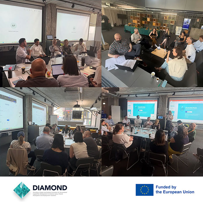 Diamond_Empower's tweet photo. 💎 This week, @Diamond_Empower partners met in Porto 🇵🇹, hosted by Proportional Message, to discuss first results, the ᴱGROW Index, Living Labs, microcredentials, and next steps for future-ready labour market support.
#DIAMONDProject #REA #HorizonEU #EUFunded #SDG8 https://t.co/2MYcOFefwZ