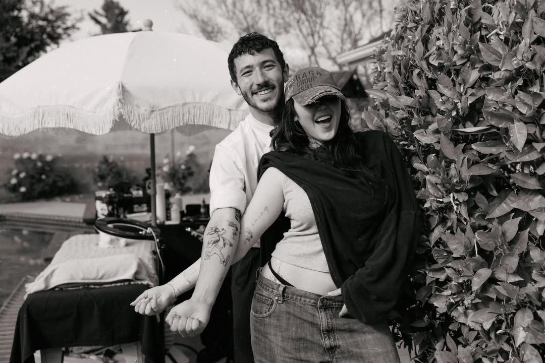 thepophive's tweet photo. Noah Cyrus and Frankie Jonas got matching Ponyo tattoos 🥹 https://t.co/hB7HZf8MvP