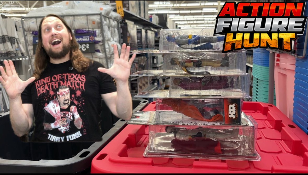 sirpaul64's tweet photo. Reset Season Begins Again &amp; New Figures Found! Toy Hunt! https://t.co/989KKkkijx #toyhunter  #toyhunt #toyhunting #toys #actionfigures https://t.co/xMFk8LH7lk