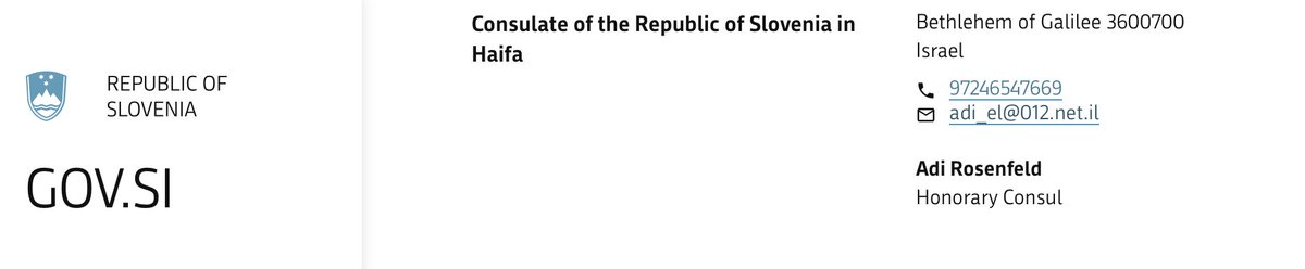 SloDejstva's tweet photo. @Virostatiq Na lastni spletni strani se Darko Horvat pohvali, da je z Adi Rosenfeldom leta 1995 odprl pisarno v Tel Avivu in začel investirati v Izrael.

Od leta 2002 je Rosenfeld častni konzul Republike Slovenije v Haifi.

Koliko tranzicijskih milijonov evrov se je opralo skozi Izrael? https://t.co/p6oxn3BfND