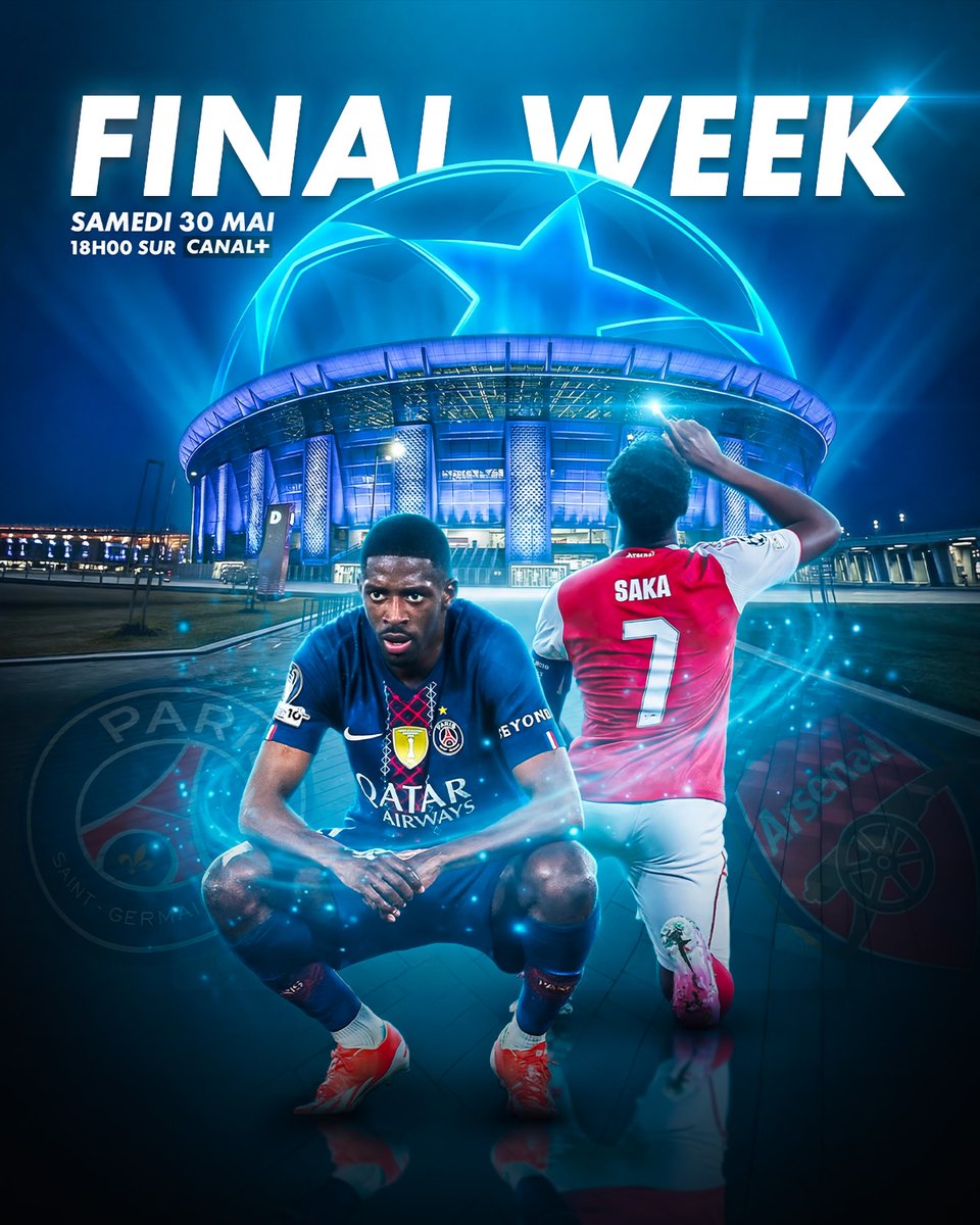 TeamOrangeFoot's tweet photo. London calling… Paris answering 💥
Entre le PSG et Arsenal, ça risque de parler football avec un accent très offensif 😮‍💨
📺 Match à suivre sur Canal+, avec Orange TV. https://t.co/EDh9uoHSLo