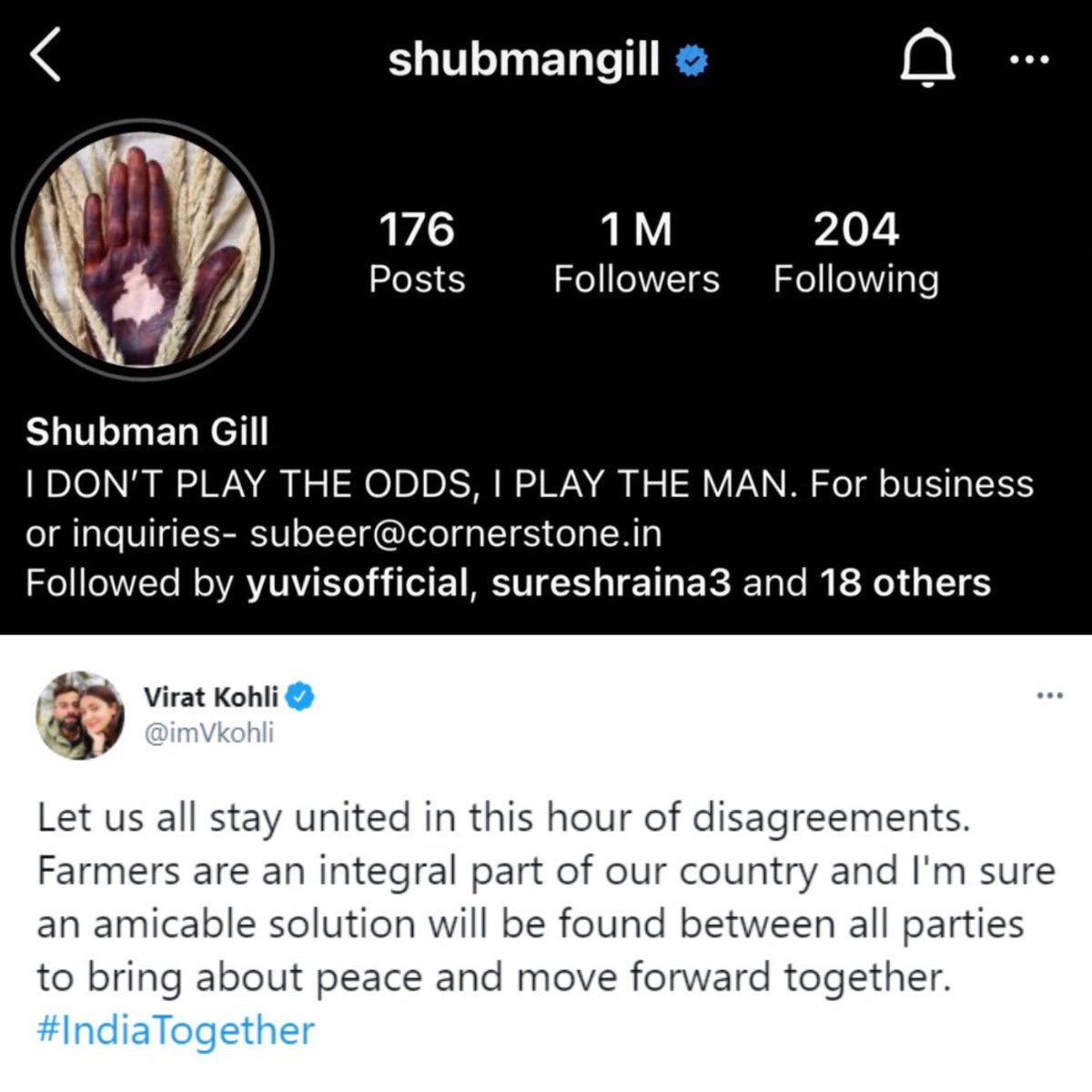 Dhillon tweet media