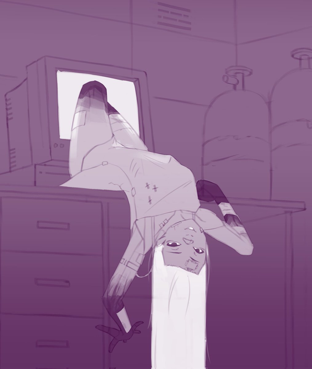 NuclearBanan's tweet photo. #wip #signalis #signalisfanart https://t.co/DGFXi569ZN