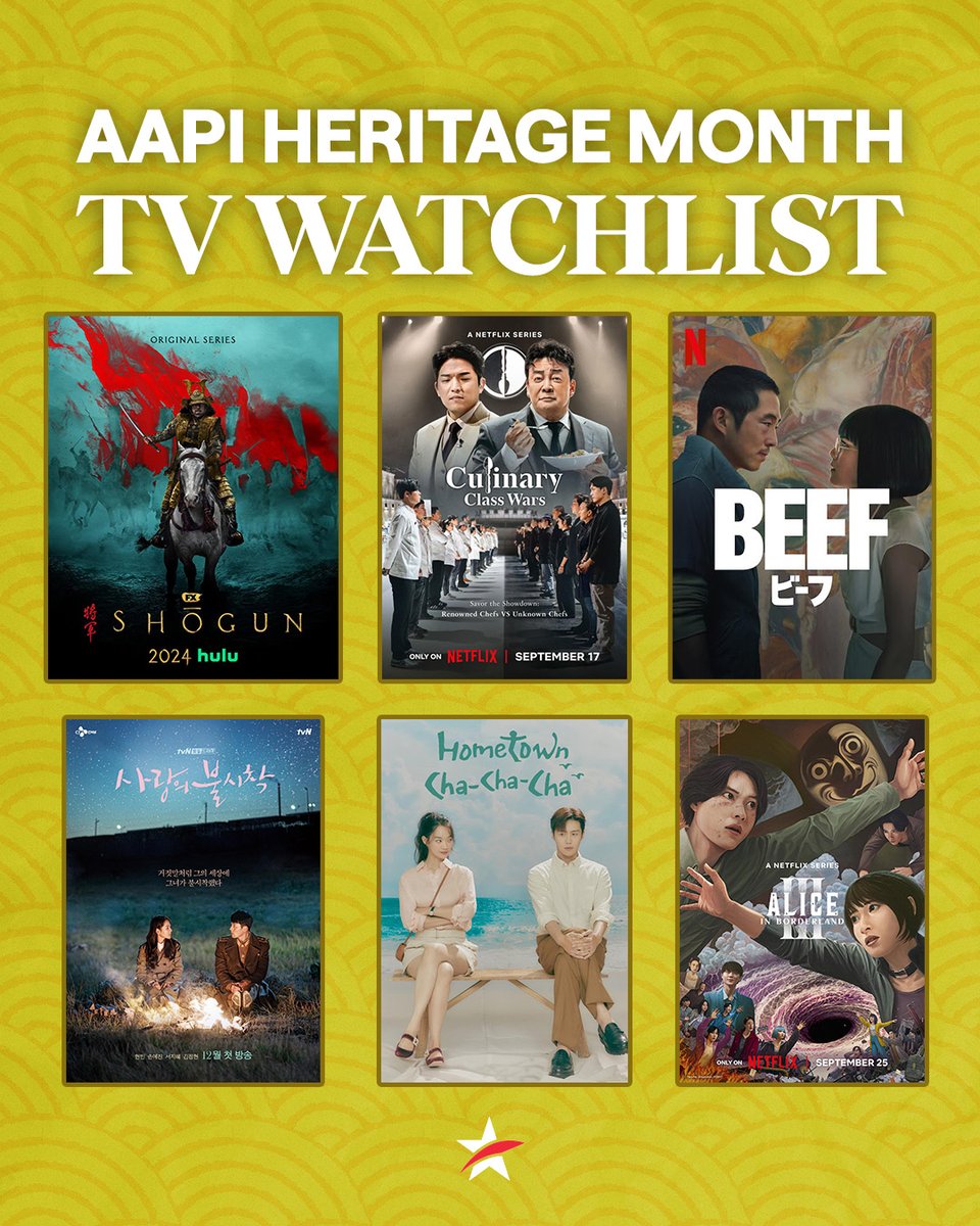 CommonCause's tweet photo. Round off #AAPIHeritageMonth this weekend by watching these shows centering Asian American and Pacific Islander stories.

See what’s on our watchlist! 📺 https://t.co/CC3OSYbNKV