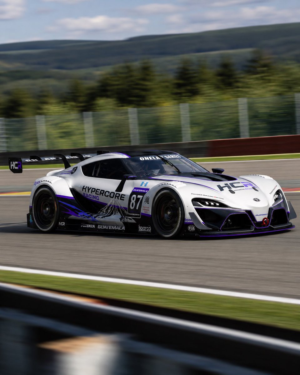 HypercoreRacing's tweet photo. 🇧🇪 PRÓXIMA PARADA: SPA-FRANCORCHAMPS

Hypercore Racing llega a uno de los circuitos más icónicos del automovilismo: Spa-Francorchamps, Bélgica.

#HypercoreRacing #GranTurismo7 #GT7 #SpaFrancorchamps #CircuitDeSpaFrancorchamps #ToyotaFT1VGT #SimRacing #RacingTeam #Guatemala #HCR https://t.co/4PLmidbRf1