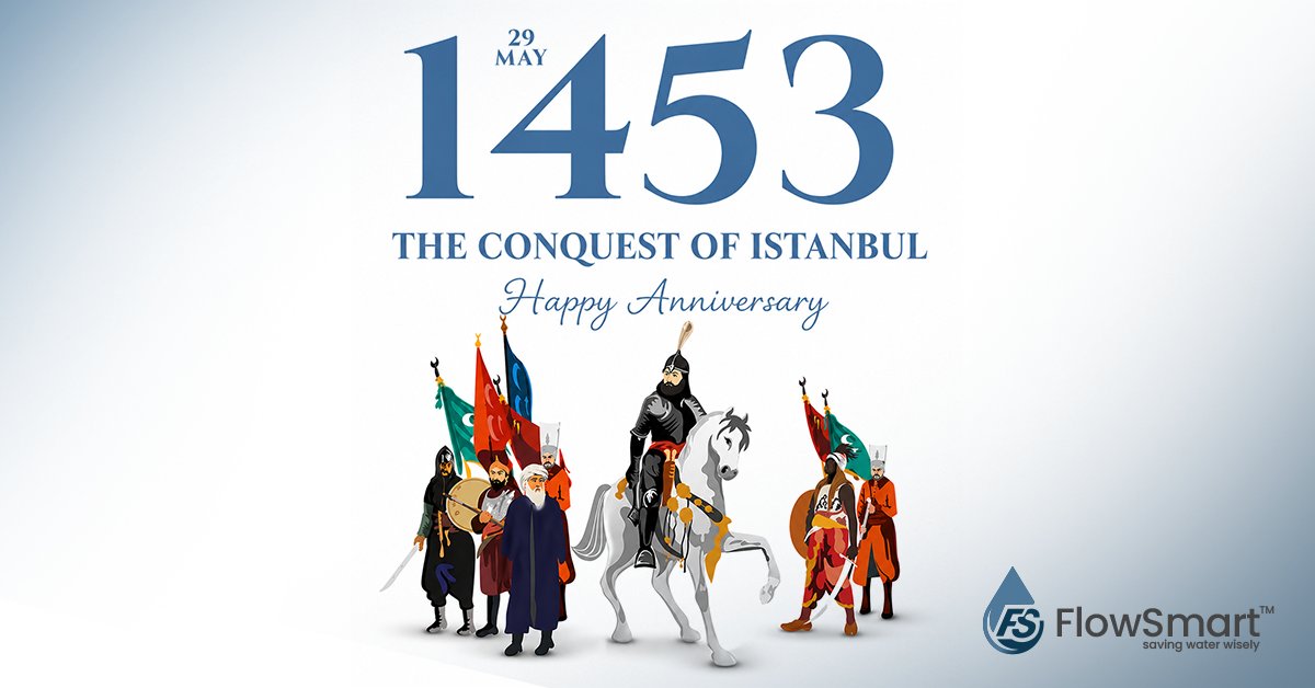 trflowsmart's tweet photo. We are proudly celebrating the 573rd anniversary of the Conquest of Istanbul. This great victory changed world history. We remember Fatih Sultan Mehmet and our brave martyrs with respect and thanks for leaving us this beautiful city.

#Istanbul #ConquestOfIstanbul #29May https://t.co/Mc962uqmkU