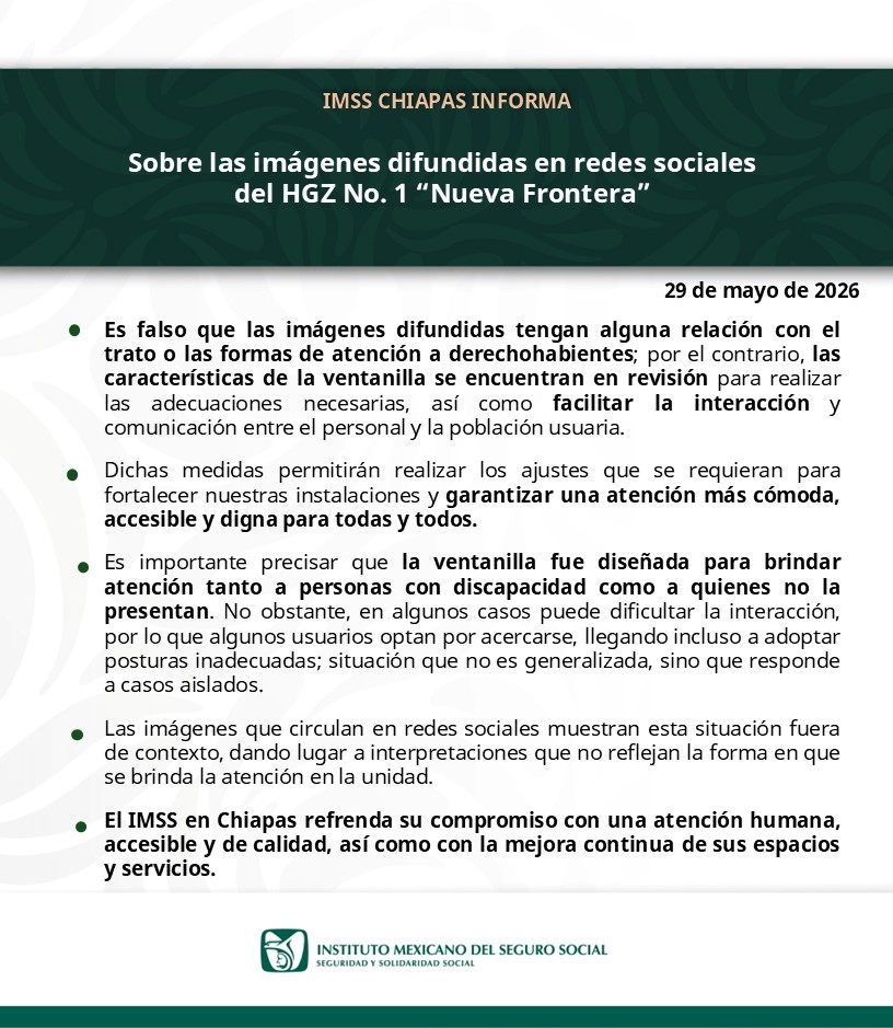 IMSS Chiapas tweet media