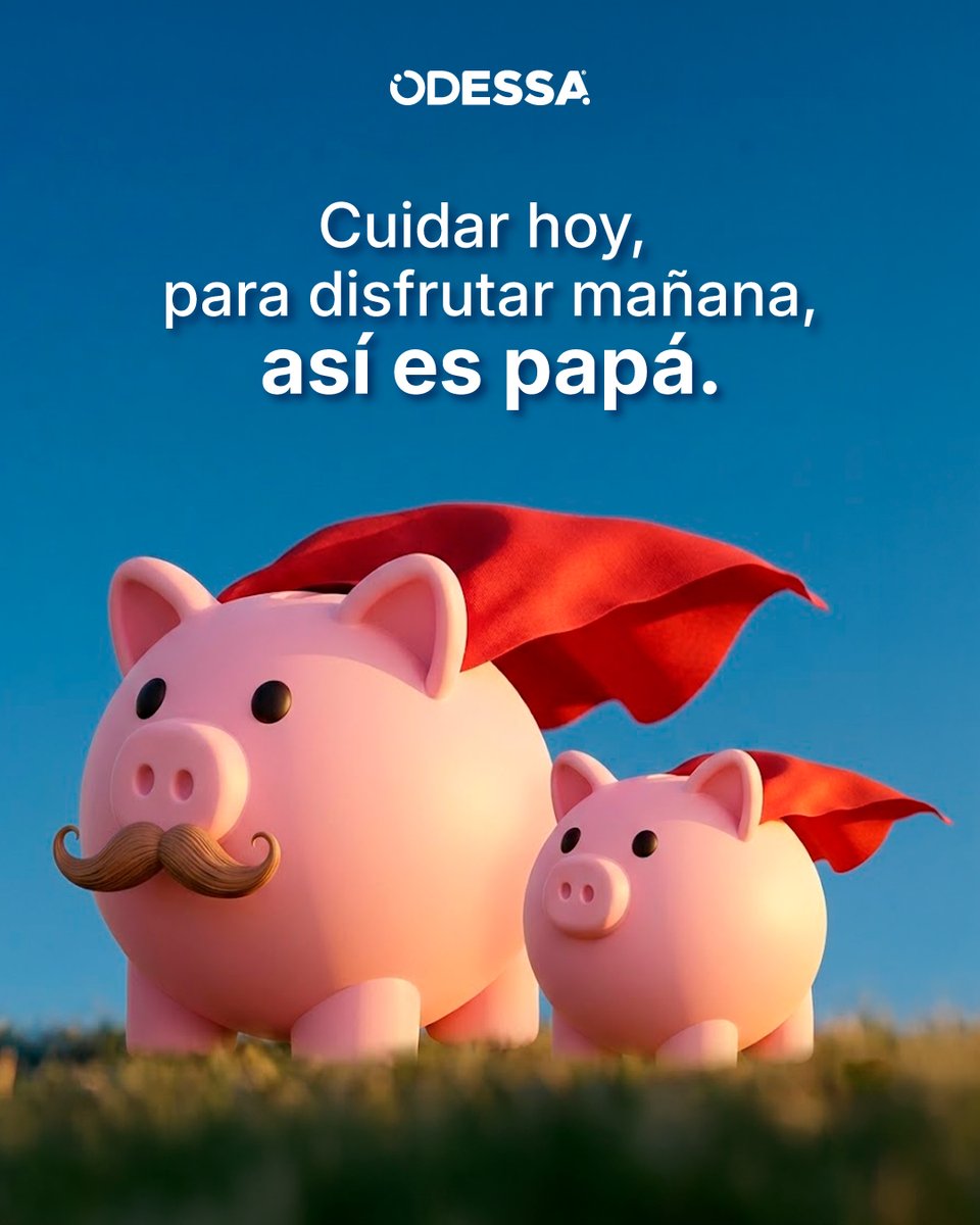 ODESSAmicaja's tweet photo. Papá no improvisa… planea con su Caja de Ahorro ODESSA.​🤩 https://t.co/IVqrKKRScD