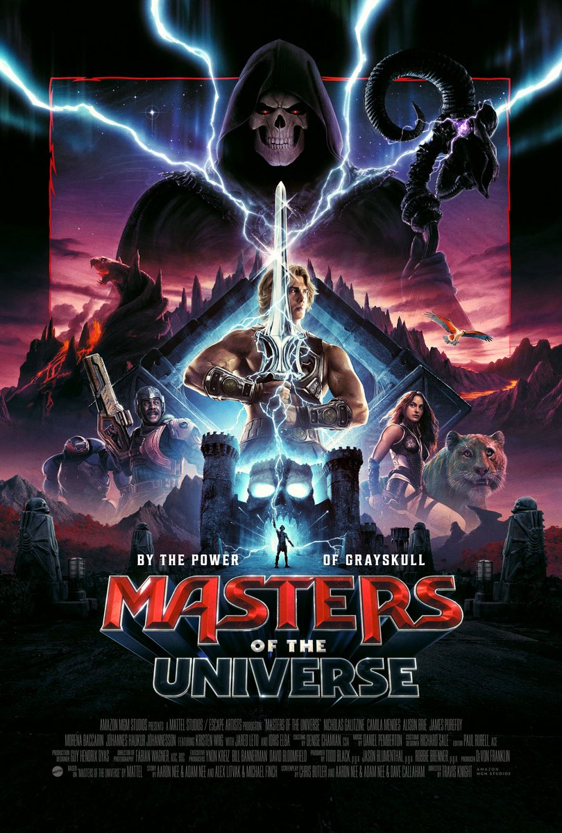 Cakes_Comics's tweet photo. It was such a pleasure to make this poster for #MastersOfTheUniverse.

As a lifelong fan of the cartoon and toys this was a dream come true!
 
Enter to win -  https://t.co/gFLo4mCd7f
 
Can’t wait to see it in theaters June 5th! Make sure to get your tickets.  #AmazonMGMPartner https://t.co/u0hlTMhZmC