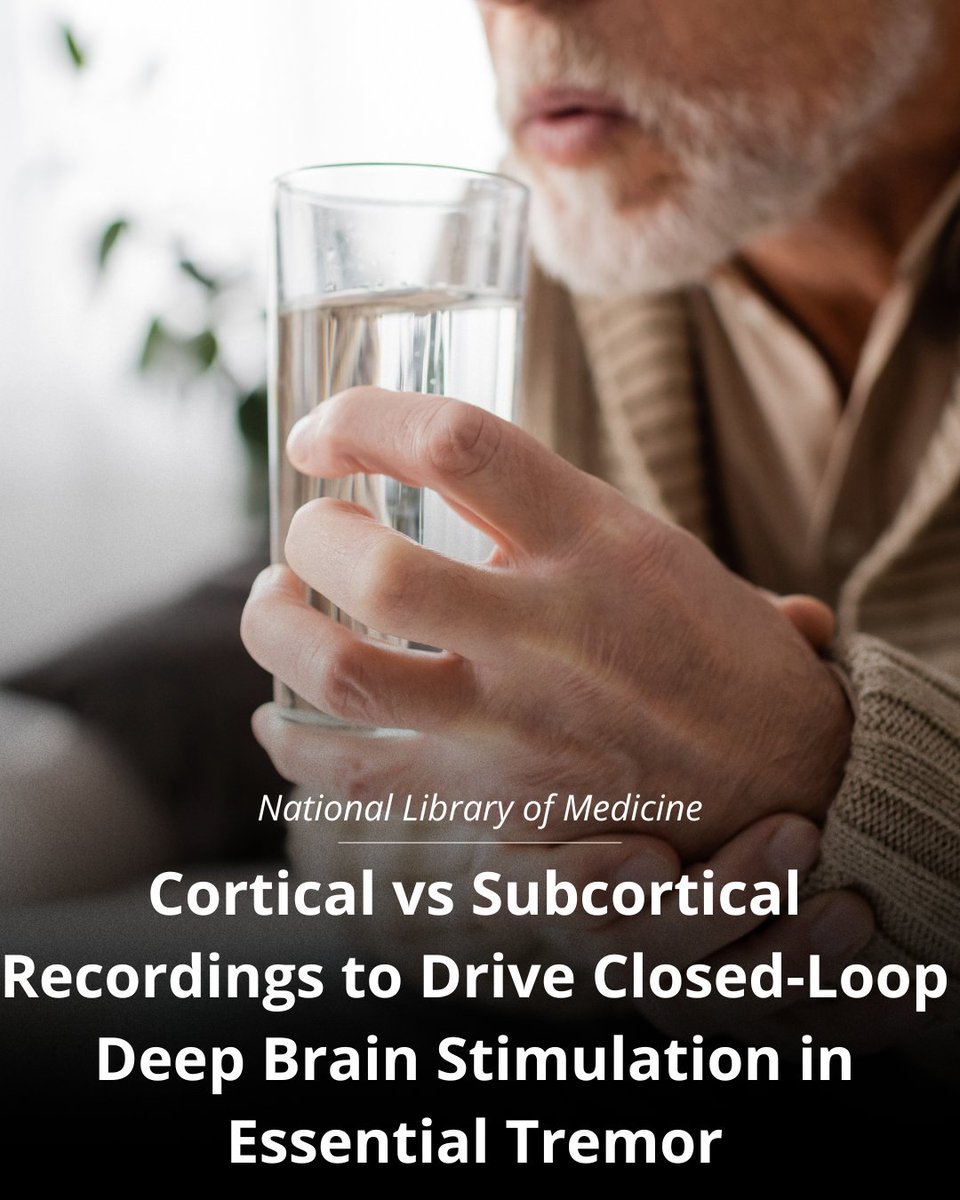 FixelInstitute's tweet photo. New research found cortical brain recordings may improve closed-loop deep brain stimulation for essential tremor by helping adjust stimulation in real time based on movement-related brain activity.

🔗https://t.co/jcaqlPtMBQ https://t.co/XchiWyGNeP