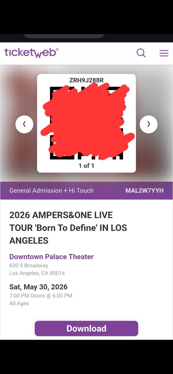 BTS_Army3702's tweet photo. Heyy im selling my Ampers&amp;One ticket for the LA show, it's GA + Hi Touch, if anyone is interested pls dm me I wasnt able to attend afterall:(

#ampersandonetour2026 #ampersandoneticket #ampersandoneLA
#ampersandoneticketforsale
#ampersandone
#LA #concert #kpop #ticketforsale https://t.co/wOI1x3iXIs
