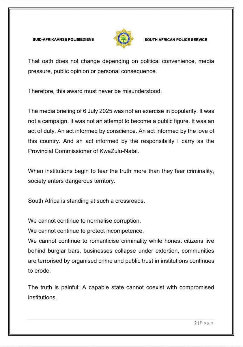 Justice, Crime Prevention and Security tweet media