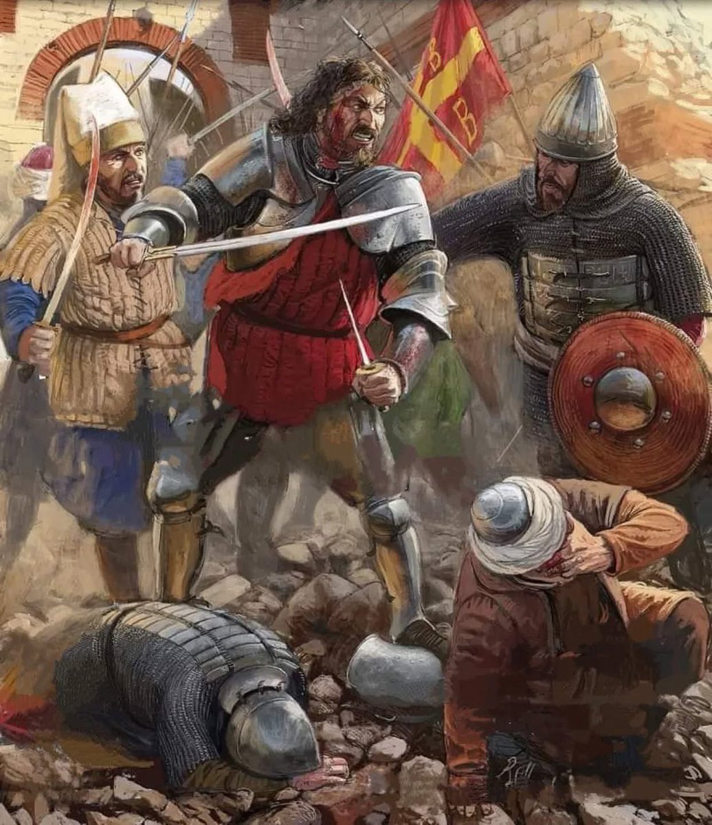 TheMarbleEmp's tweet photo. “The City has fallen, and I am still live…”

Today on May 29th, 1453 AD. The City of St. Constantine, Constantinople, falls to the Ottoman Turks. The Light of Rome has been extinguished, her churches have been sacked, and the citizens murdered, raped, and enslaved… https://t.co/enFrWWyfZS