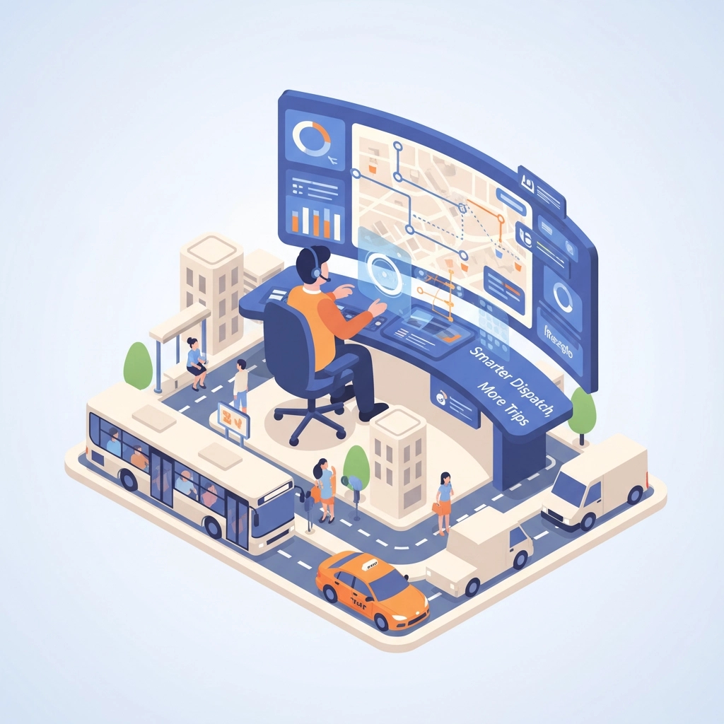 rezglotransfer's tweet photo. Make every trip smarter. Unlock real-time insights with AI-powered dispatch analytics and boost bookings &amp; revenue for your transportation company. Subscribe to our YouTube channel. Powered by RezgloB2B. https://t.co/d7TpyR5kgz https://t.co/oXURCClTJR