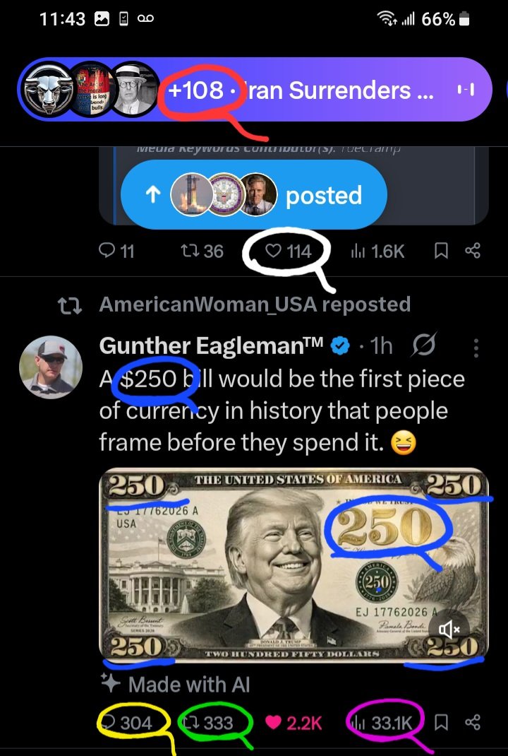 DeanDavis33's tweet photo. 2️⃣5️⃣0️⃣ #TwoFifty 🪞
😏 #WhatAreTheOdds 😁
2️⃣5️⃣6️⃣ #TwoFiftyXSix 
1️⃣1️⃣4️⃣ #OneOneFour 
1️⃣0️⃣8️⃣ #OneZeroEight 
3️⃣0️⃣4️⃣ #ThreeZeroFour 
3️⃣3️⃣1️⃣ #ThreeThreeOne 
3️⃣3️⃣3️⃣ #ThreeThreeThree 🐸 https://t.co/Z7izI9s3er